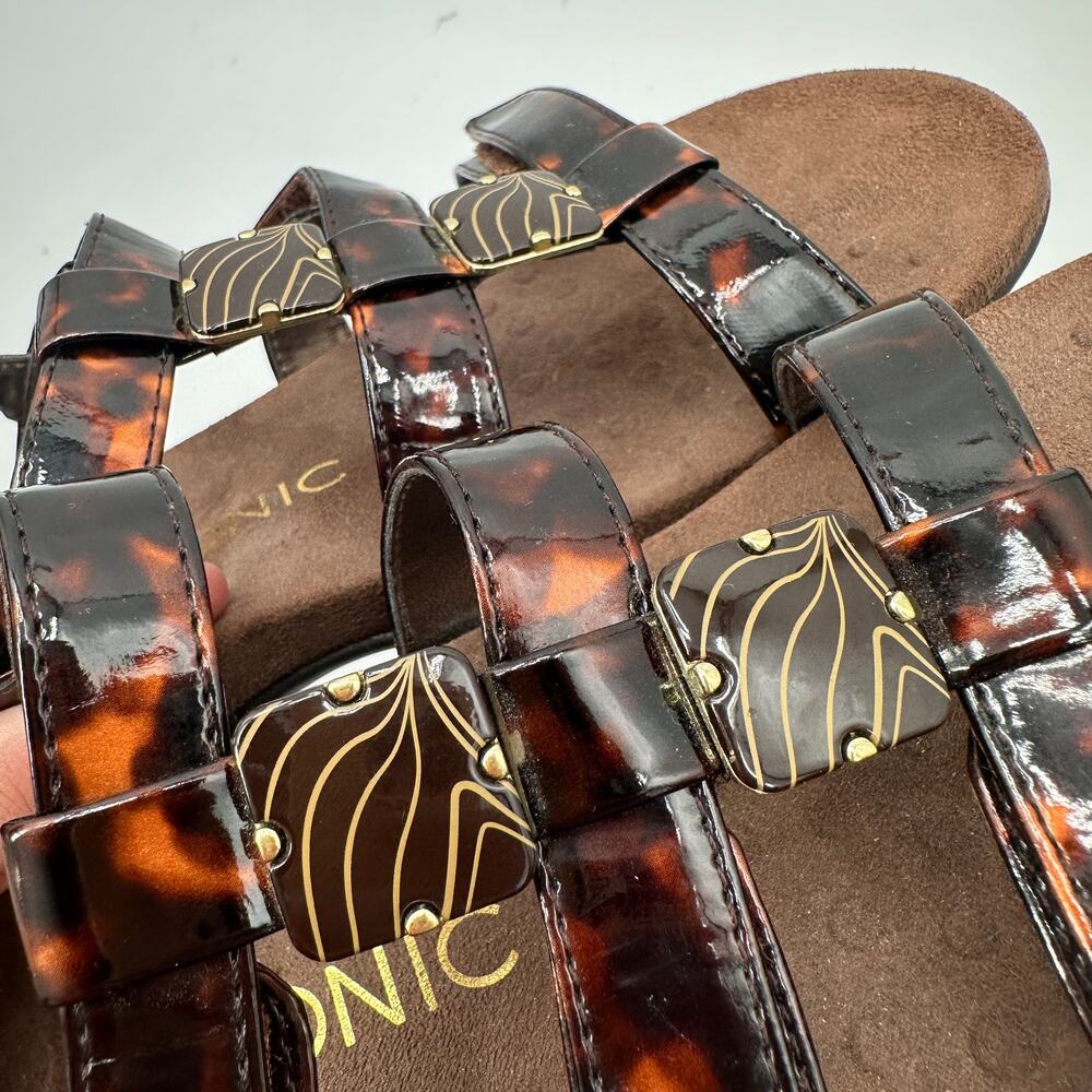 VIONIC Amber Brown Tortoise Shell Adjustable Stra… - image 7